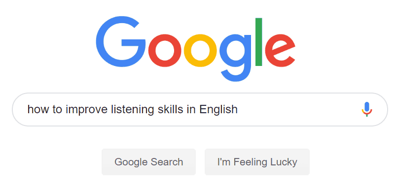 Do research on how to improve English.