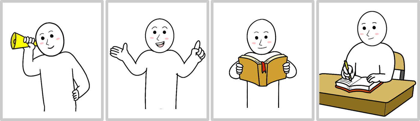 English Communication Skills: Listening, Speaking, Reading, Writing